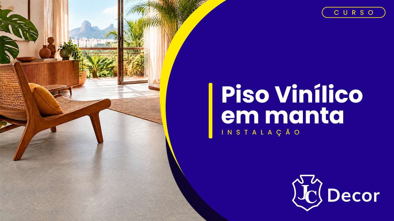 Thumbnail do curso Instalação de Piso Vinílico em Manta